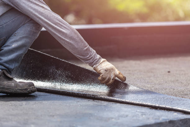 Professional Crawl Space Encapsulation technician working in Rio, WI